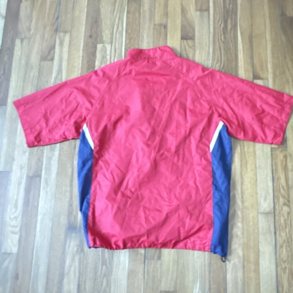 Bobby Jones X-H2O 1/4 Zip Jacket Men's Red Lightweight Size M - Picture 5 of 6
